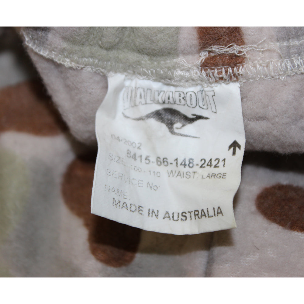 Original Australian Army DPDU Wool Fleece Pants Liner