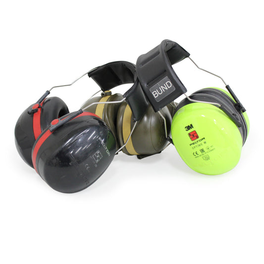 3M PELTOR Optime III Headband Earmuffs – Ex German Military Surplus