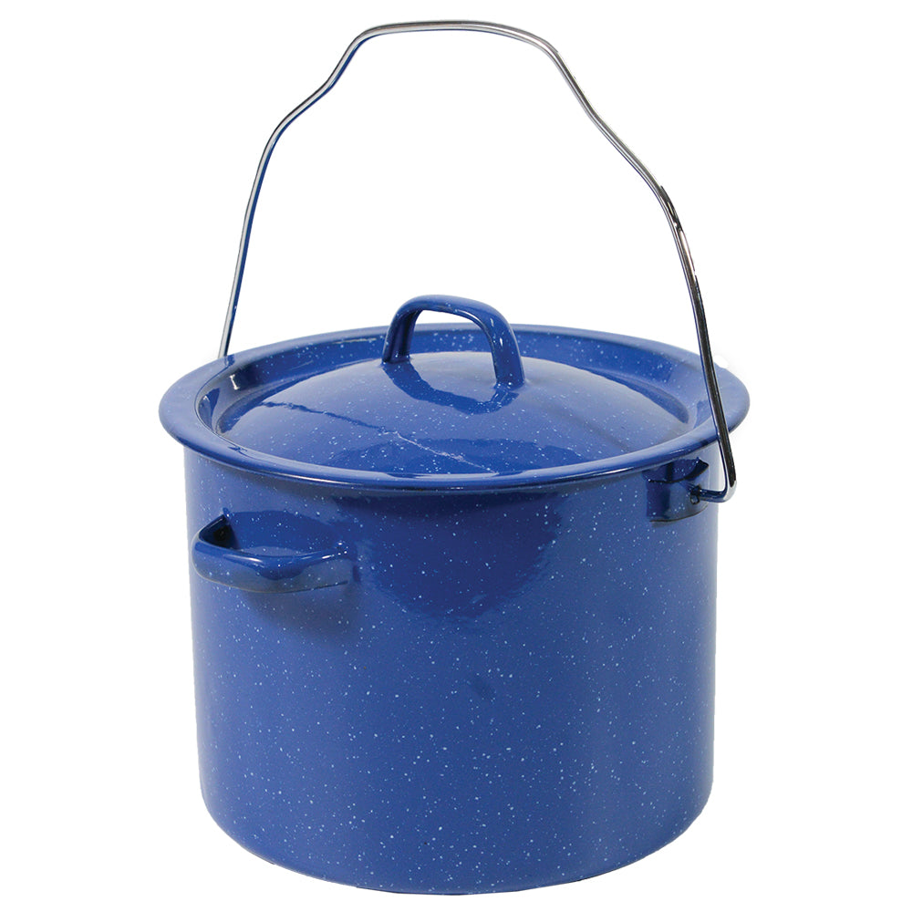 1.5qt Enamel Billy Can
