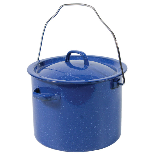 1.5qt Enamel Billy Can