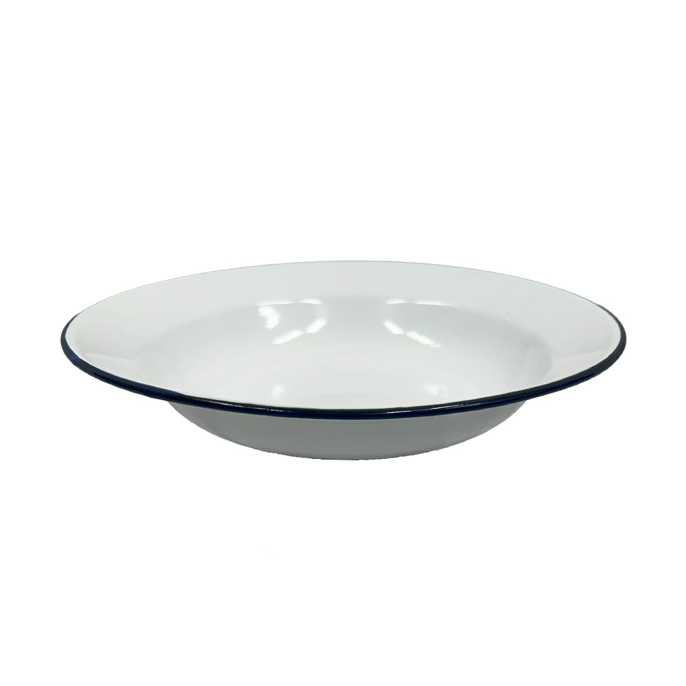 24cm Enamel Soup Plate