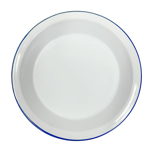 Enamel Pie Dish White