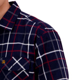 Swanndri Men's Egmont Full Button Cotton Shirt Navy