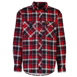 Swanndri Men's Egmont Full Button Cotton Shirt Oxblood