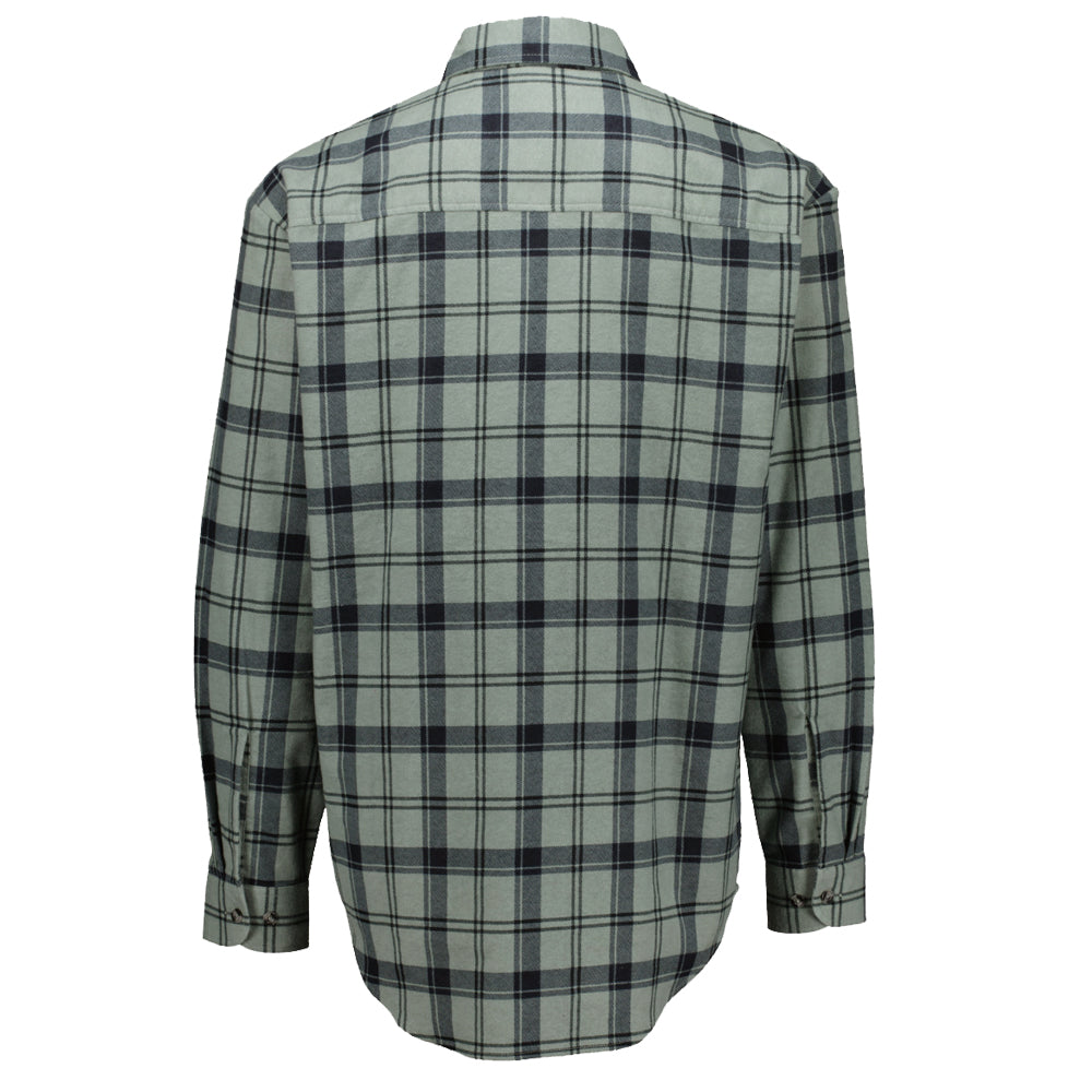 Swanndri Men's Egmont Half Button Shirt Sage