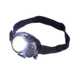 3-in-1 COB and LED Headlamp