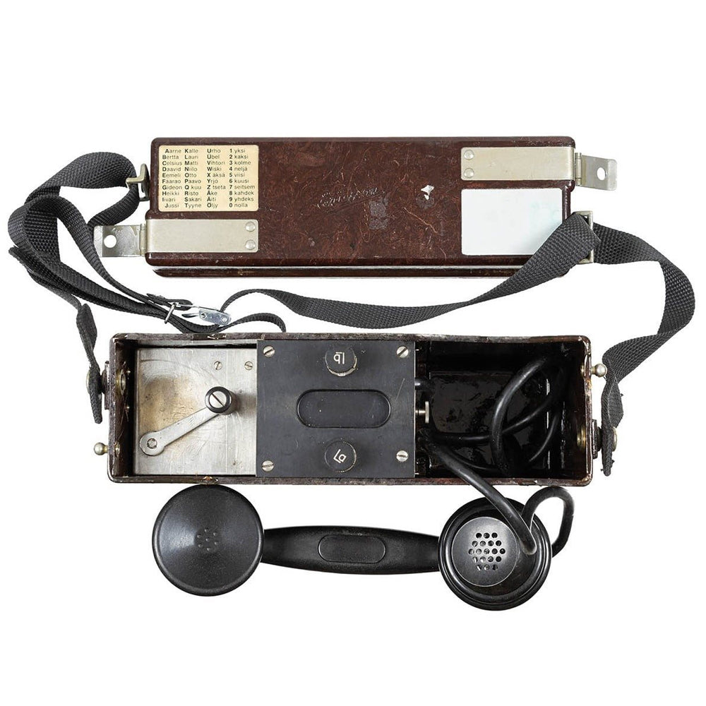Original Finnish "Ericsson" Field Phone
