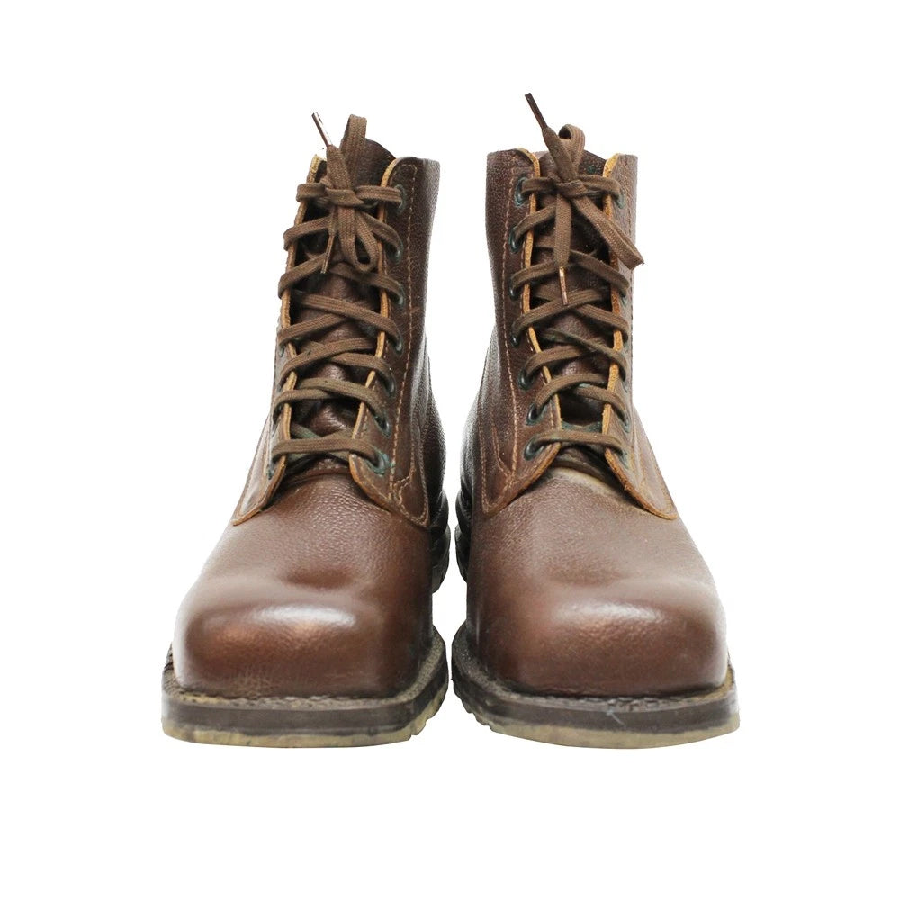 Original Swedish Army Leather AB Combat Boots