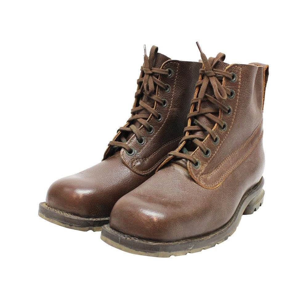 Original Swedish Army Leather AB Combat Boots