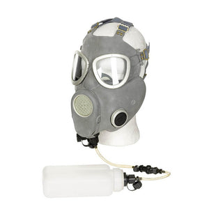 Original Polish MP4 Gas Mask with water bottle