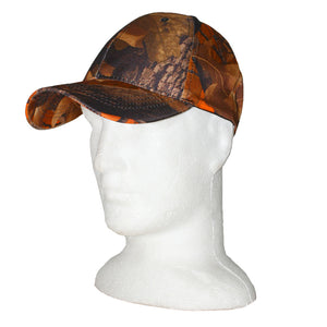 Blaze Orange Camouflage Cap