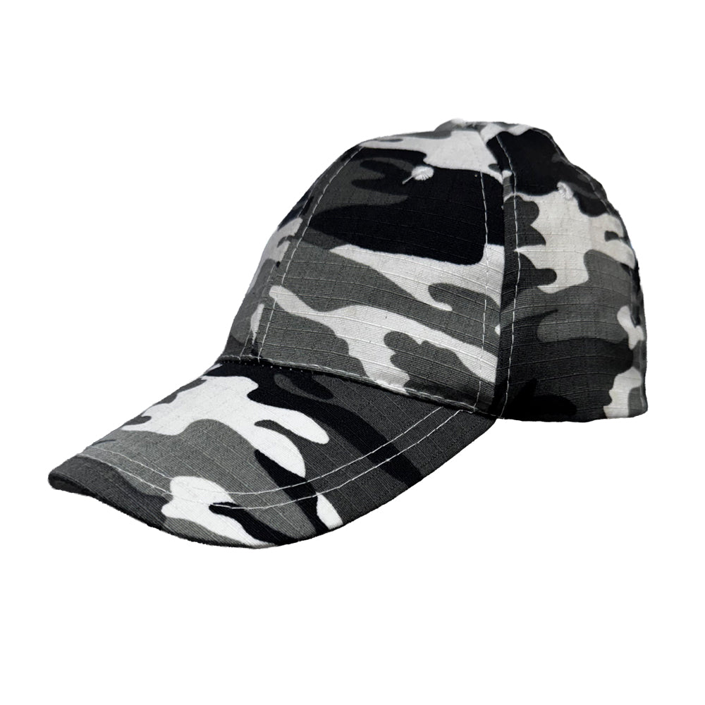 Urban Camouflage Peak Cap Ripstop