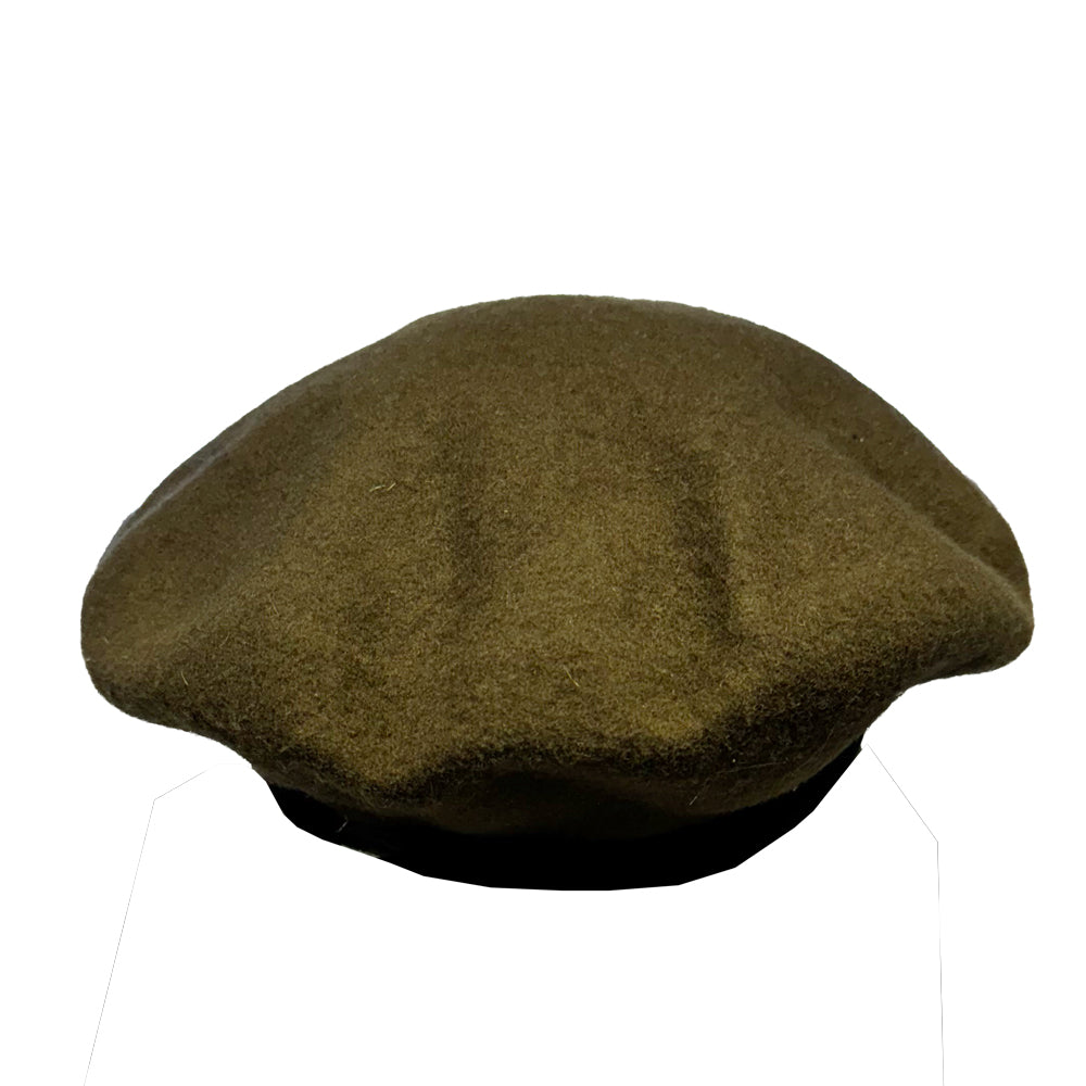 Wool Beret Ex Australian Army - Khaki