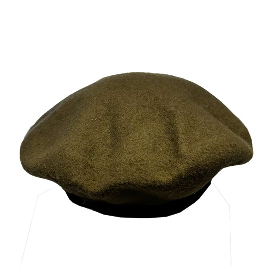 Wool Beret Ex Australian Army - Khaki