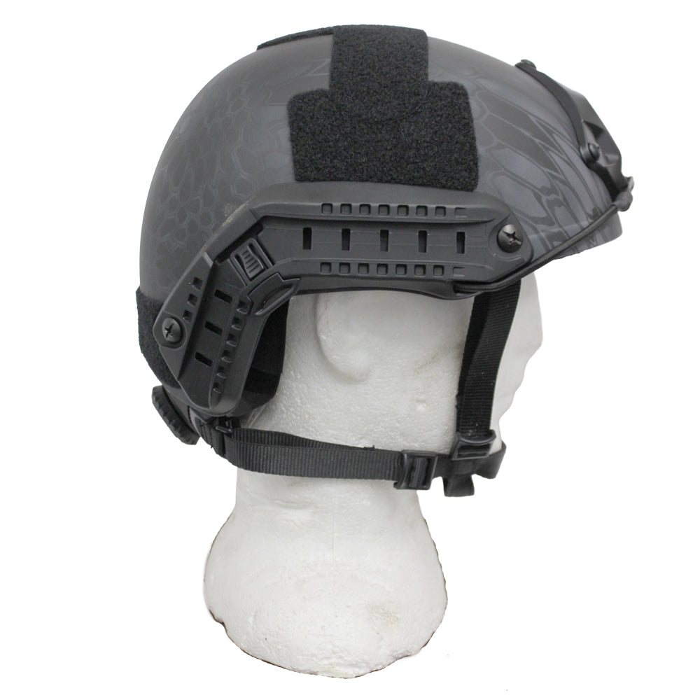 Maritime Kryptek - Typhon (black / grey) Tactical Style Helmet