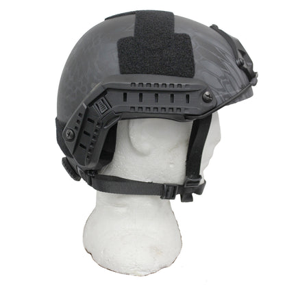 Maritime Kryptek - Typhon (black / grey) Tactical Style Helmet