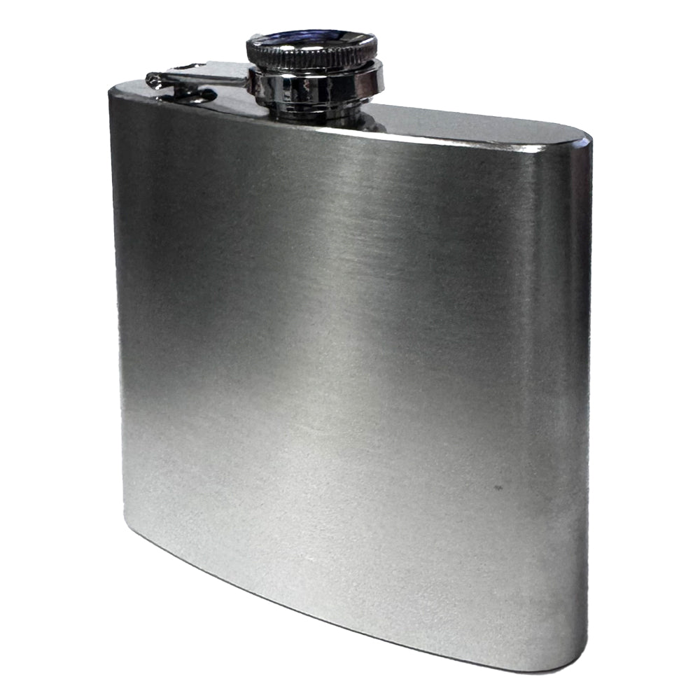 Stainless Steel Hip Flask 6oz