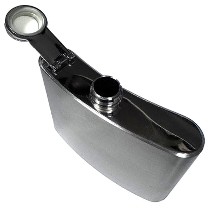 Stainless Steel Hip Flask 6oz