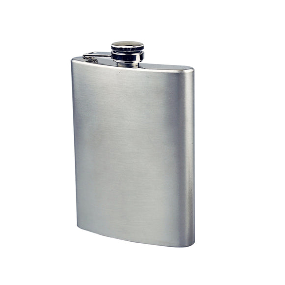 Stainless Steel Hip Flask 8oz