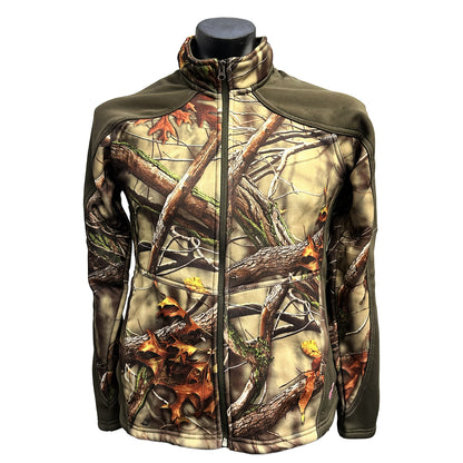 Huntworth Womens Real Tree Camouflage Soft Shell Jacket