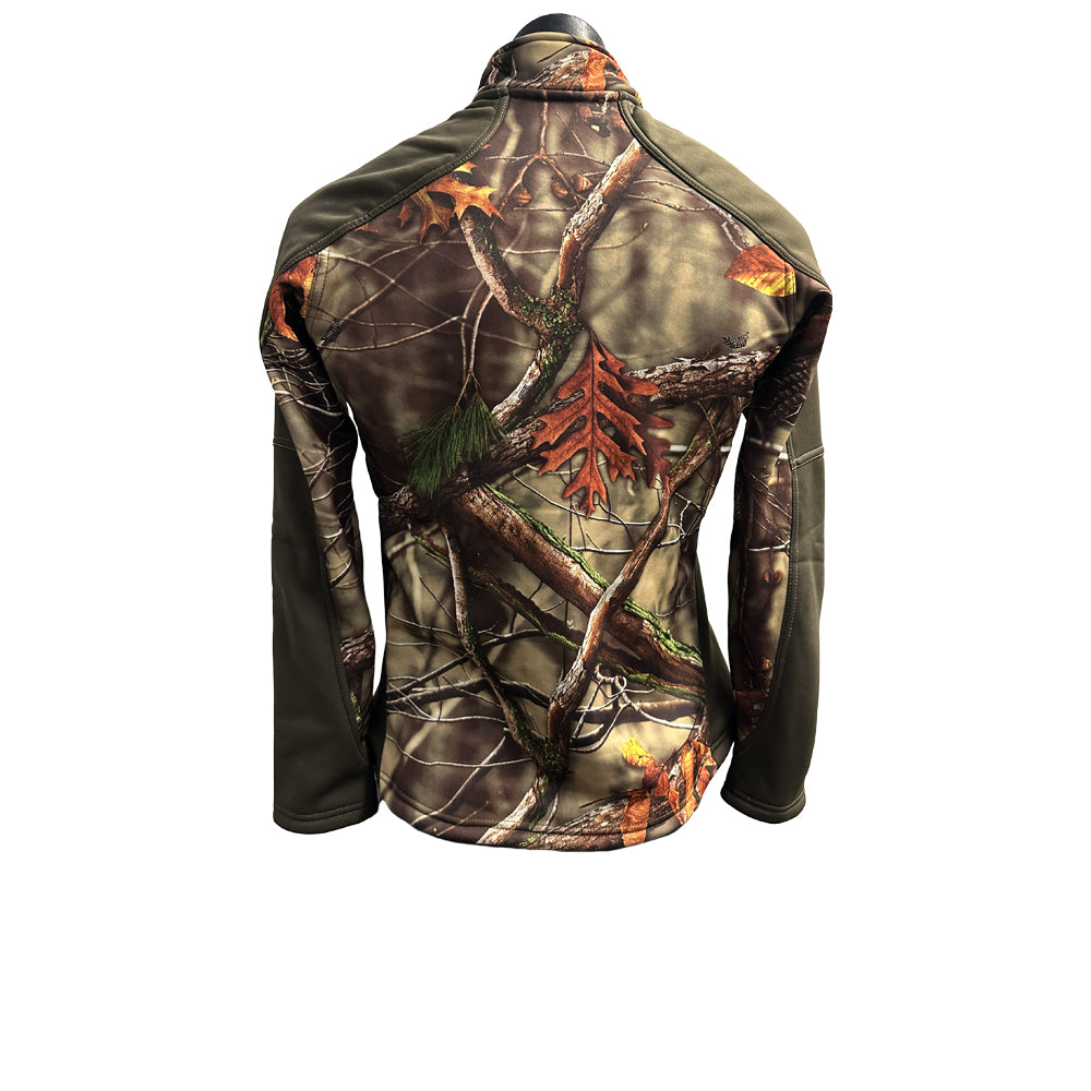 Huntworth Womens Real Tree Camouflage Soft Shell Jacket