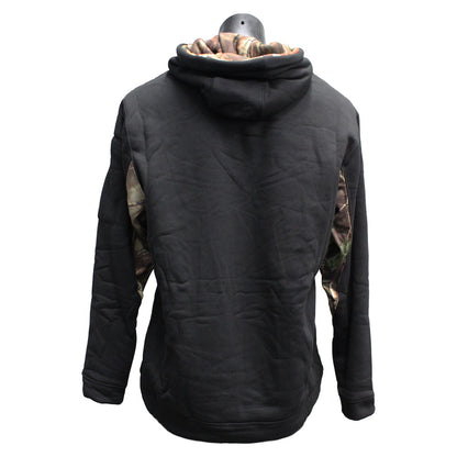 Huntworth Midweight Performance Black Hoodie