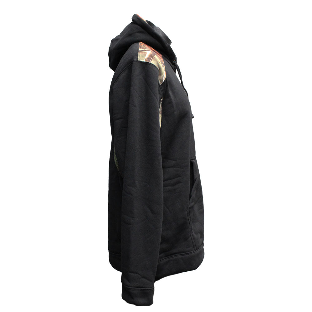 Huntworth Midweight Performance Black Hoodie
