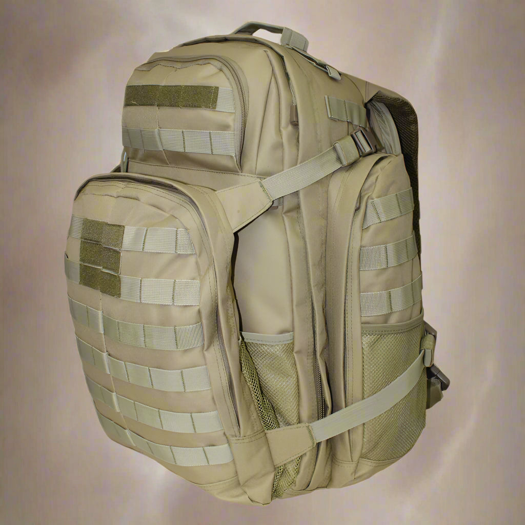 Tactical Military Molle Backpack Tan – The Outdoor Gear