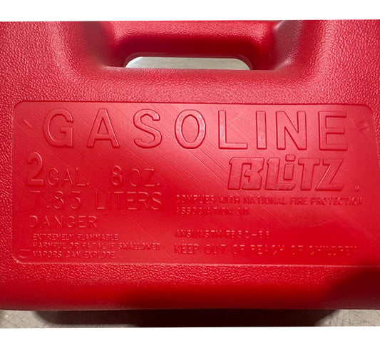 7.8 Litre Plastic Jerrycan