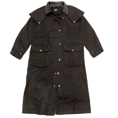 Kakadu Ironbark Drovers Oilskin Coat