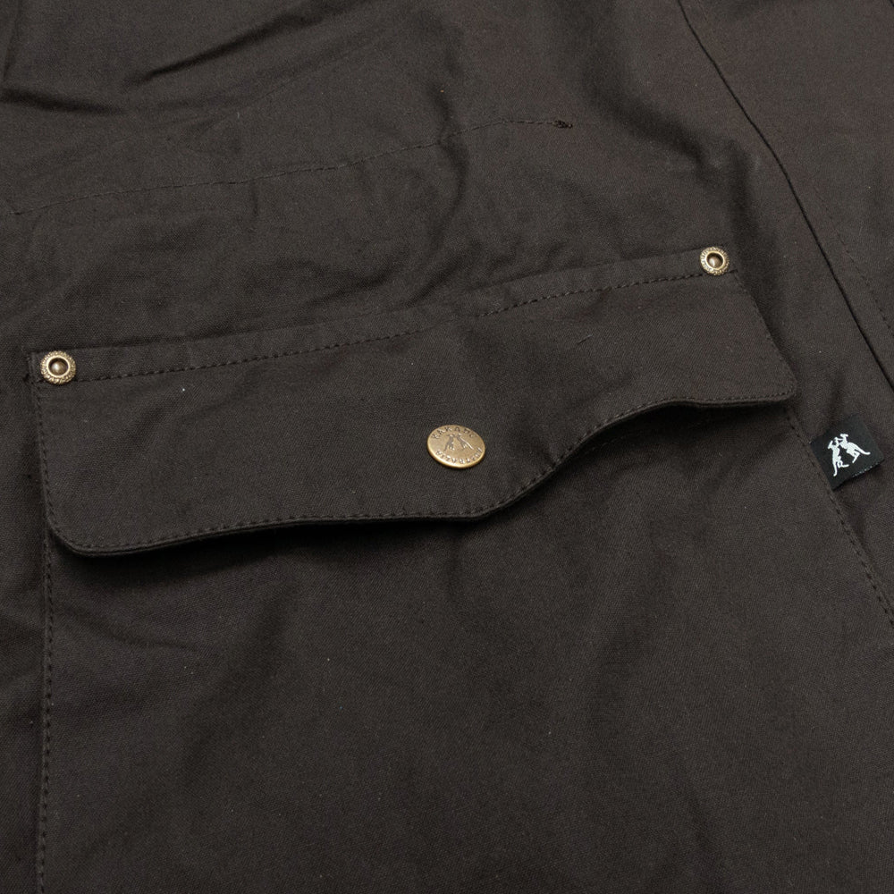 Kakadu Ironbark Drovers Oilskin Coat