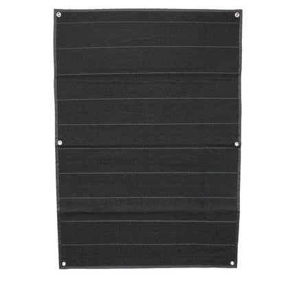 Military Patch Display Blanket (Hook & Loop) Black