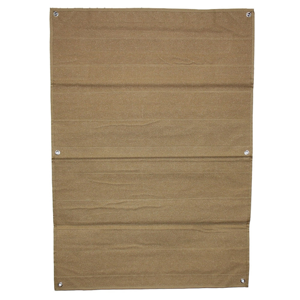 Military Patch Display Blanket (Hook & Loop) Tan