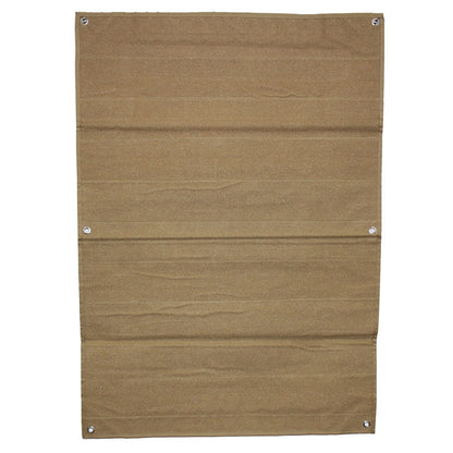 Military Patch Display Blanket (Hook & Loop) Tan