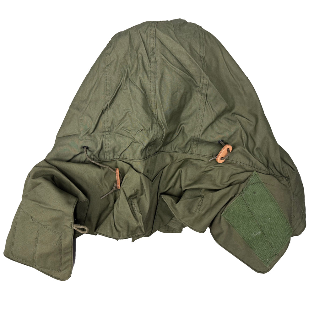 Military Surplus M-65 / M-51 Fishtail Parka Hood with Synthetic Fur Ruff