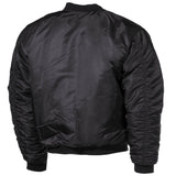 MA-1 Commando Black Flight Jacket