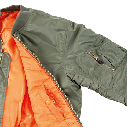 MA-1 Commando Olive Green Flight Jacket