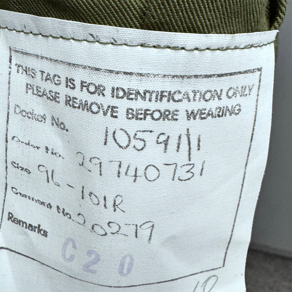 Original Australian Army Green Coveralls