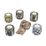 Camouflage Adhesive Free Wraps 6pc