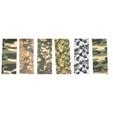 Camouflage Adhesive Free Wraps 6pc