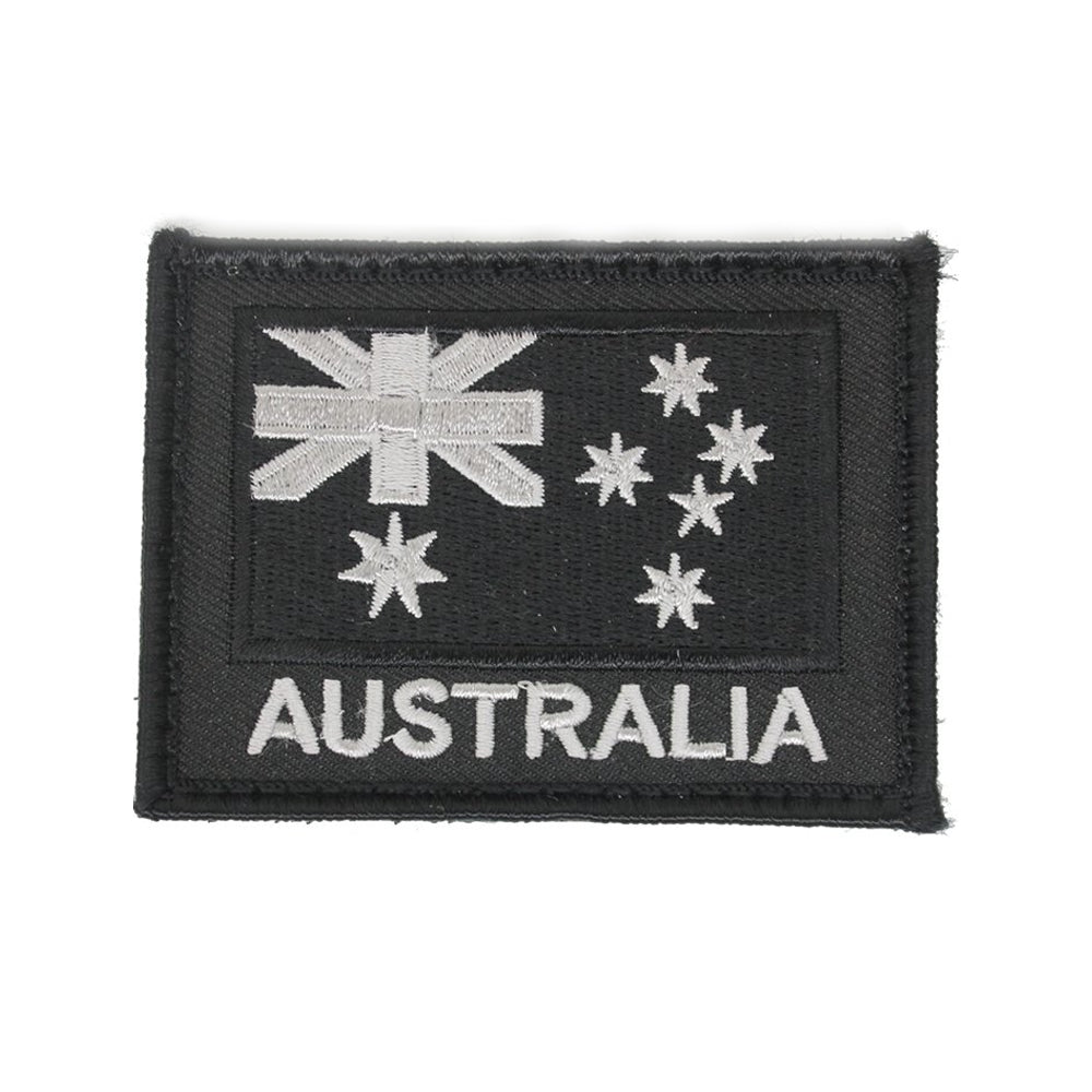 ANF Black Grey Black 70 x 50mm Patch
