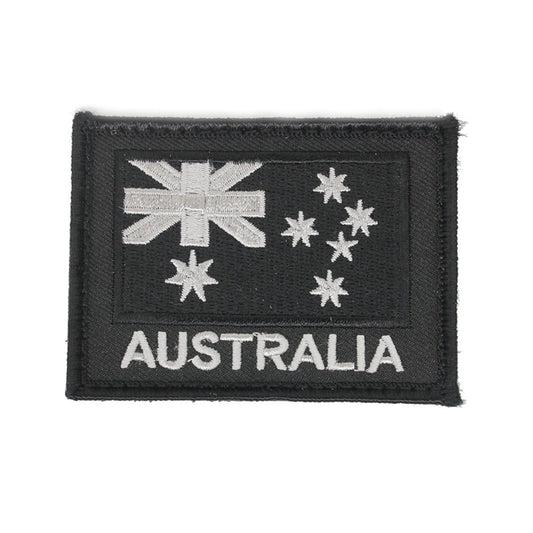 ANF Black Grey Black 70 x 50mm Patch