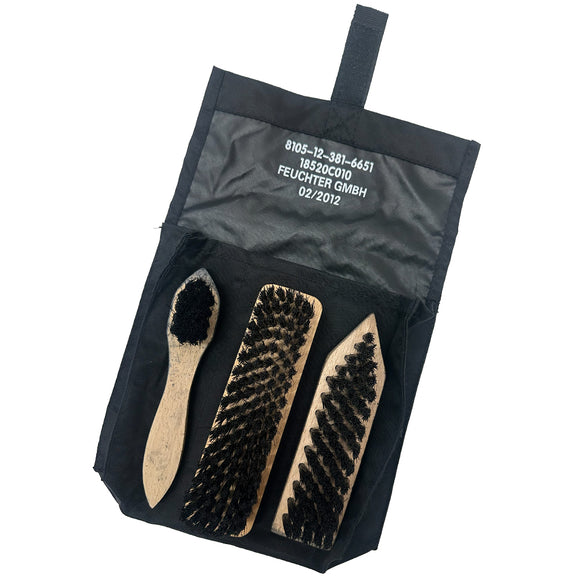 Original German Army Shoe Cleaning Kit