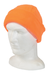 Blaze Orange Micro Fleece Beanie