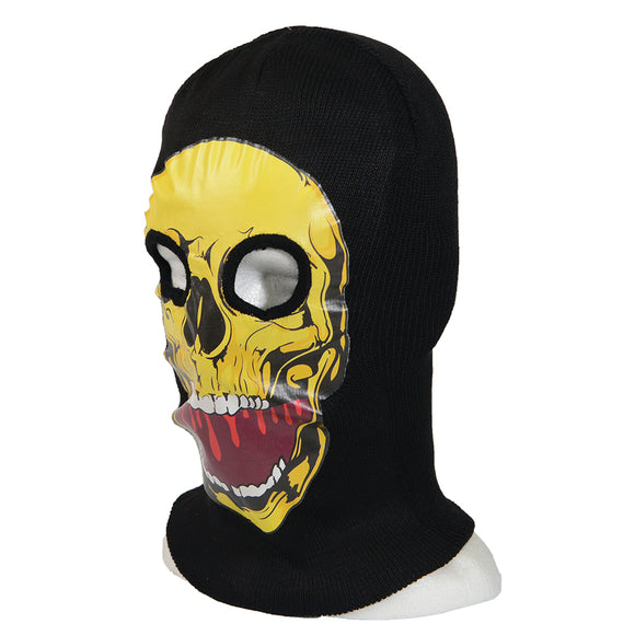 Monster Skull Print Balaclava