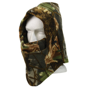 Fleece Adjustable Balaclava Real Tree Camo