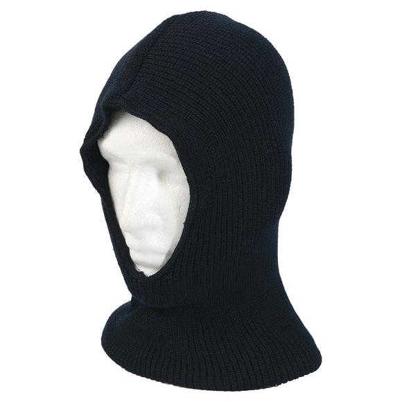 Open Face Balaclava Black