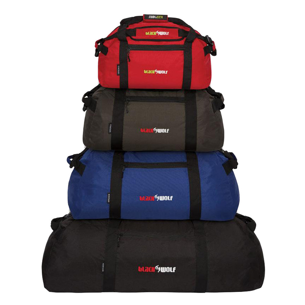 Black wolf duffle bag 2025