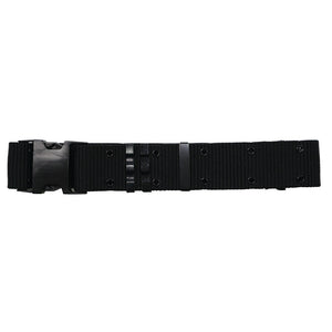 Heavy Duty Army Style Belt Black