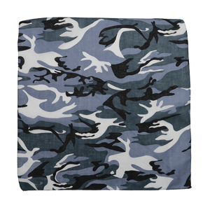Sky Camouflage Print Bandanna